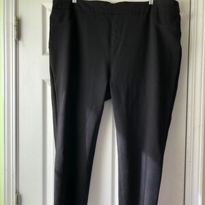 SOFT SURROUNDINGS Women Size 2X Black Pants